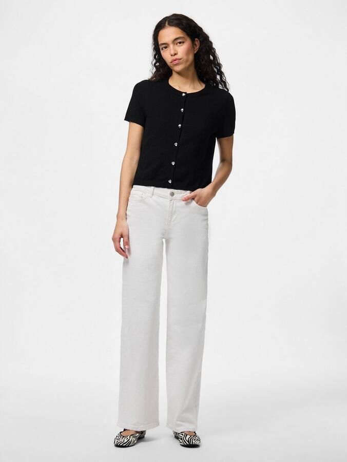 Pieces Vest PCORINA SS O-NECK KNIT CARDIGAN PW BC - Foto 3