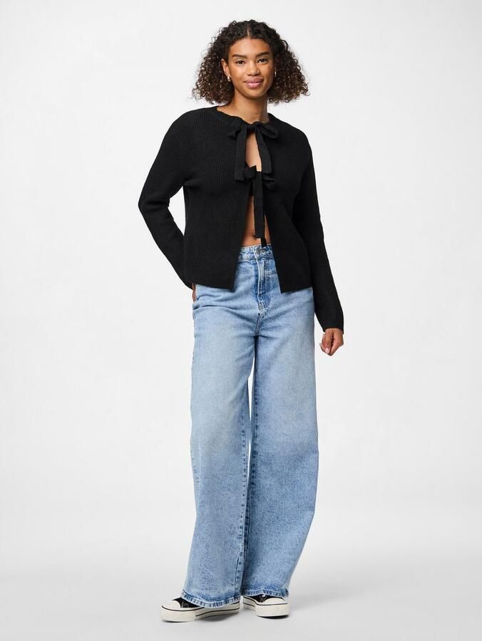 Pieces Regular fit gebreid jack met wol modell 'SILLY' - Foto 2