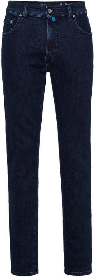 Pierre Cardin jeans blauw effen katoen met steekzakken - Foto 5