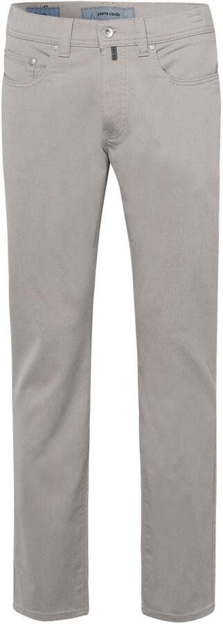 Pierre Cardin Futureflex Lyon Tapered Katoenen Broek Beige Heren - Foto 11