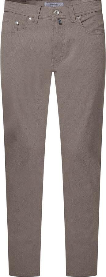Pierre Cardin Tapered Katoenen Broek met Futureflex Technologie Gray Heren - Foto 8