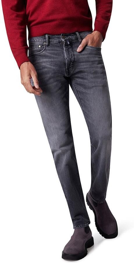 Pierre Cardin 5-pocket jeans PC-Lyon met lichte fadeout-effecten - Foto 5