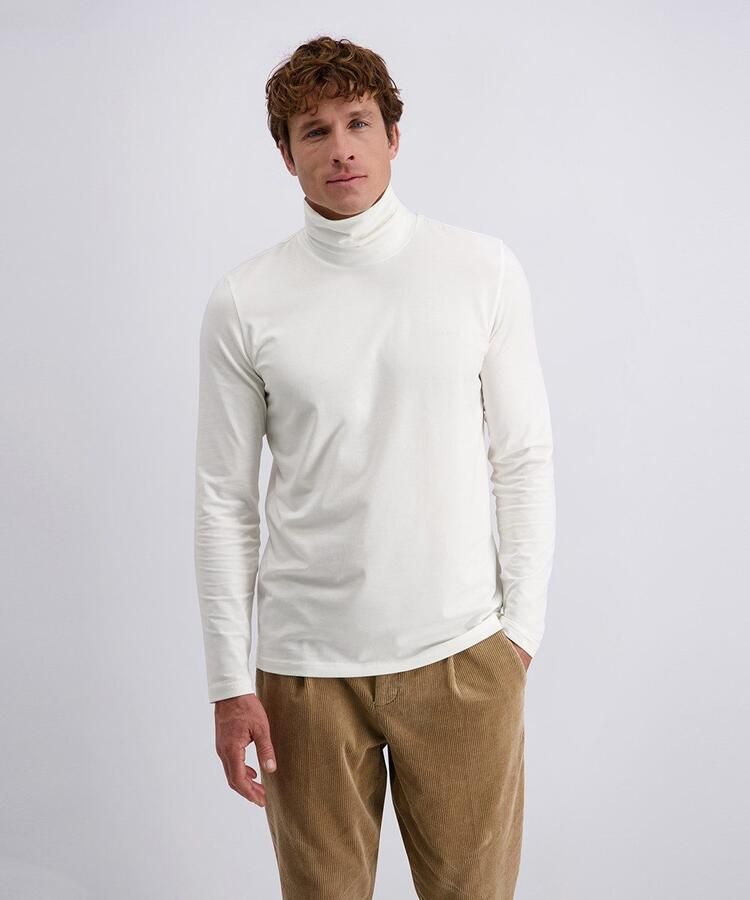 Pierre Cardin Colshirt effen katoen met stretch - Foto 5