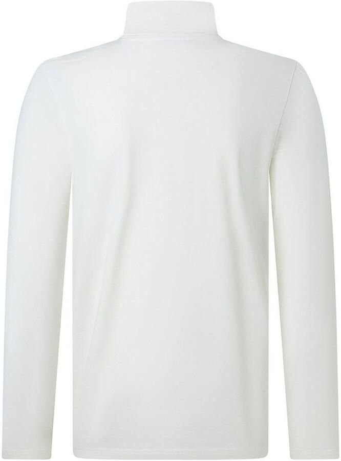 Pierre Cardin Colshirt effen katoen met stretch - Foto 4