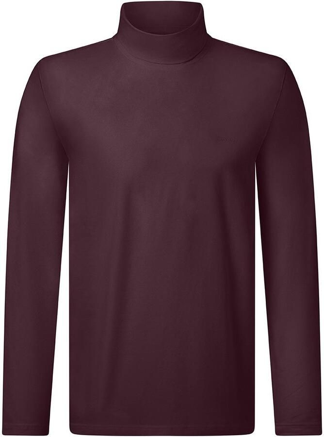 Pierre Cardin Colshirt effen katoen met stretch - Foto 4