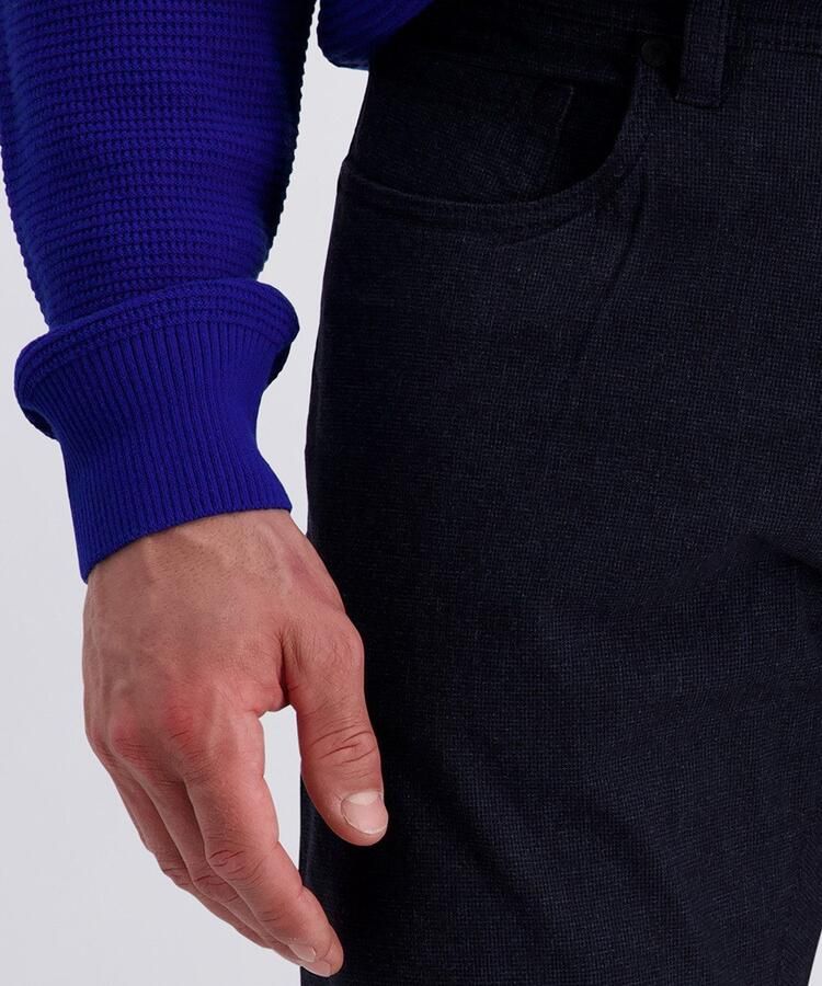 Pierre Cardin Five-pocketsbroek PC-Lyon fijn geprint