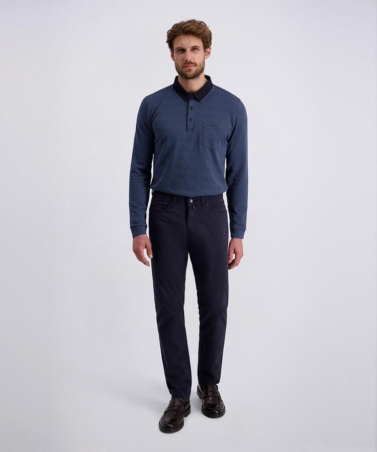 Pierre Cardin Tapered fit broek met steekzakken model 'Lyon'