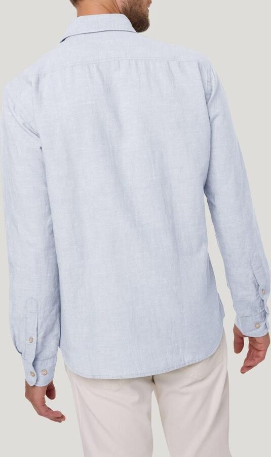 Pierre Cardin Overhemd met lange mouwen TW 106 met linnenstructuur - Foto 2