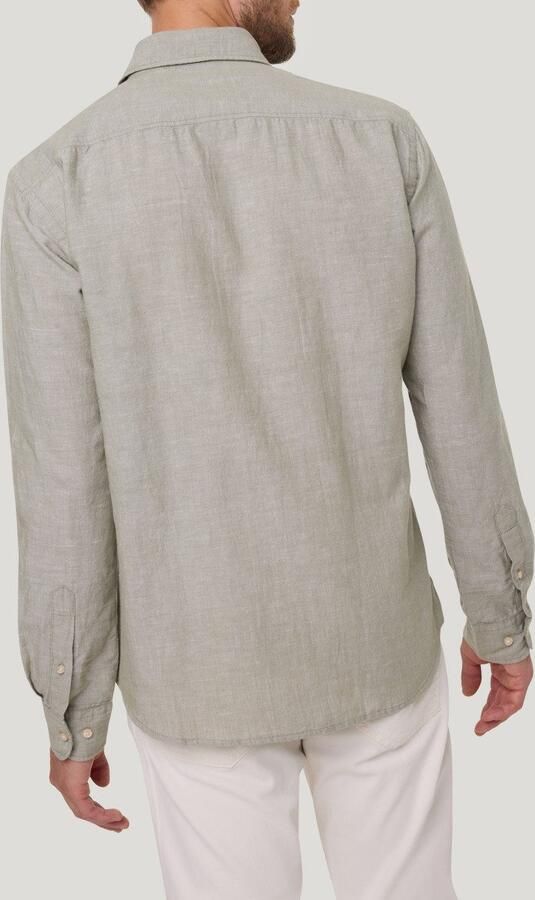 Pierre Cardin Overhemd met lange mouwen TW 106 met linnenstructuur - Foto 2