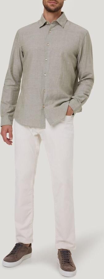 Pierre Cardin Overhemd met lange mouwen TW 106 met linnenstructuur - Foto 4