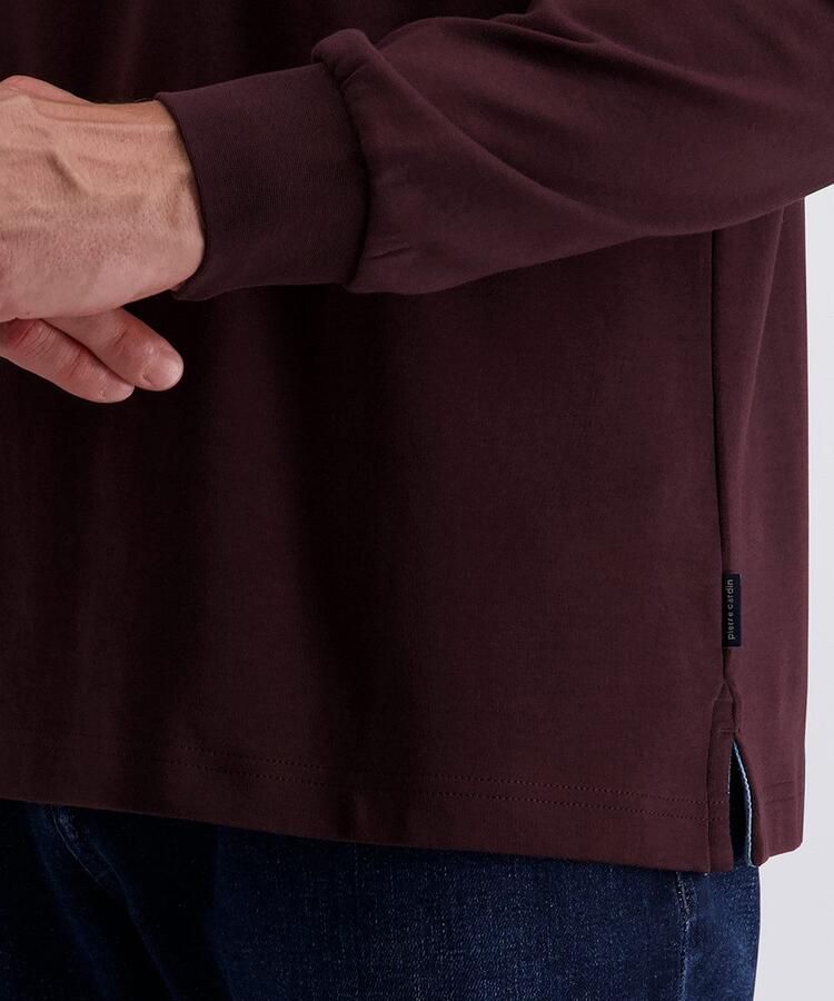 Pierre Cardin Poloshirt met lange mouwen Borstzak met merkapplicatie - Foto 4