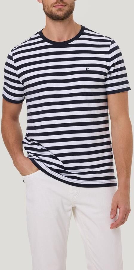 Pierre Cardin T-shirt RH met gestreept patroon - Foto 3