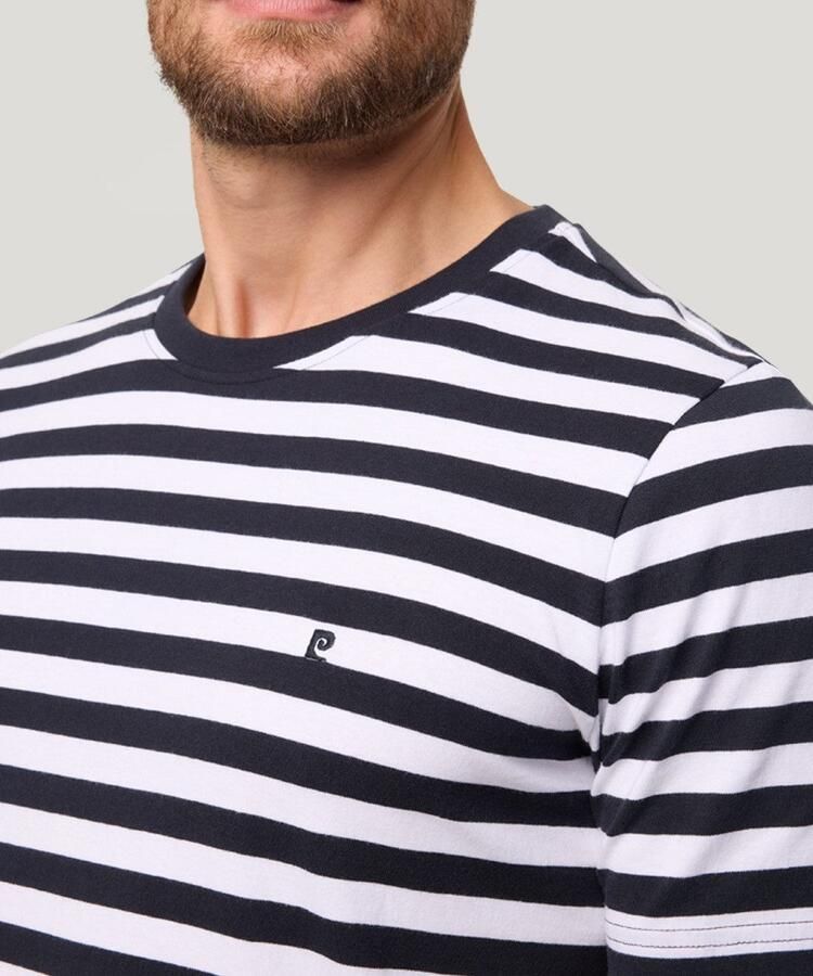 Pierre Cardin T-shirt RH met gestreept patroon