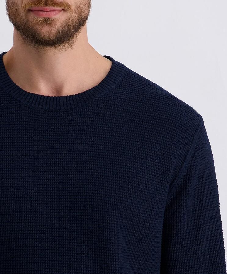 Pierre Cardin Trui met ronde hals met structuur - Foto 5