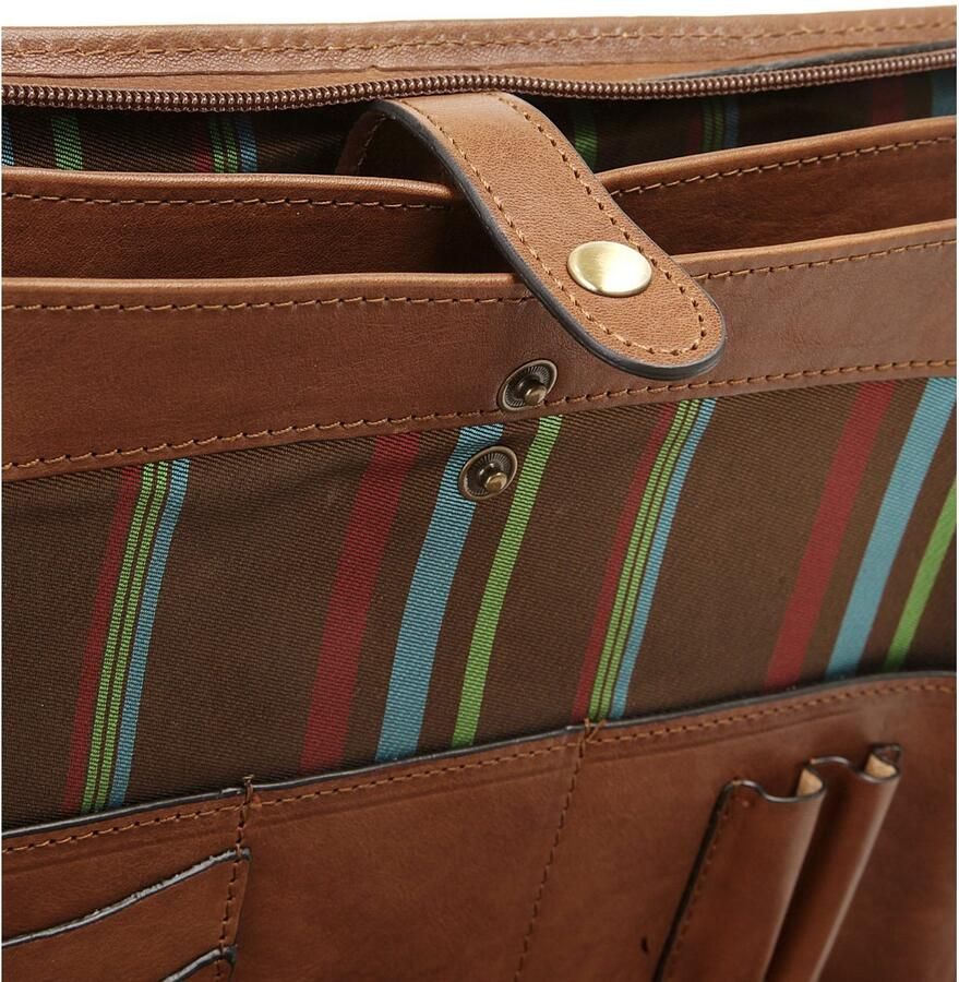 Piké Aktetas echt leder - Foto 2