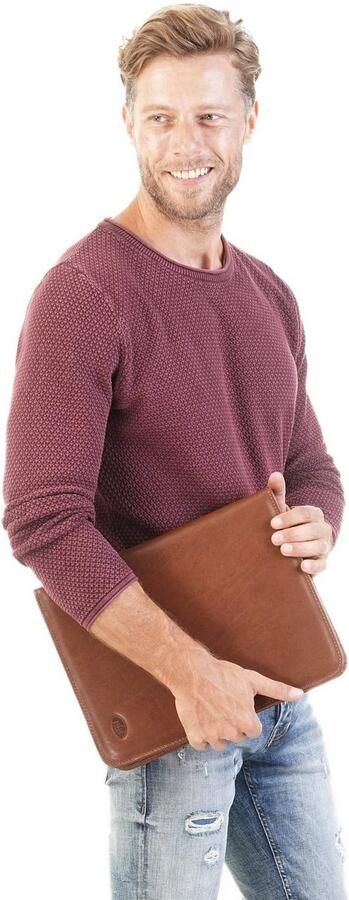 Piké Aktetas echt leder - Foto 6