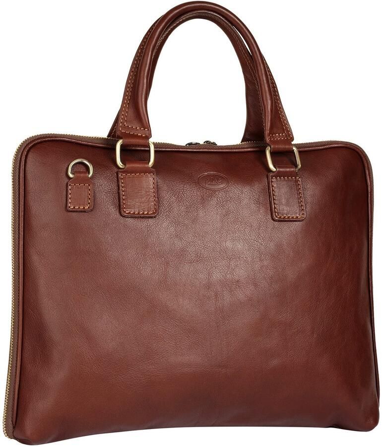 Piké Aktetas echt leer made in italy - Foto 3