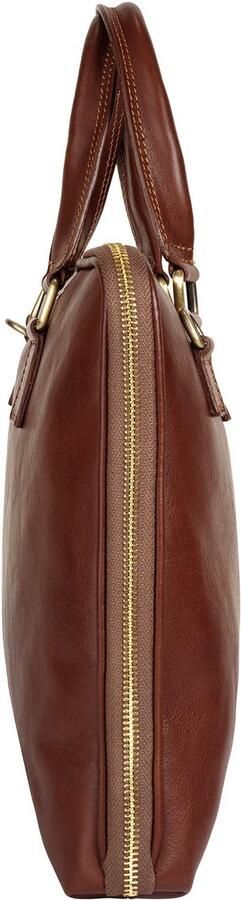 Piké Aktetas echt leer made in italy - Foto 5