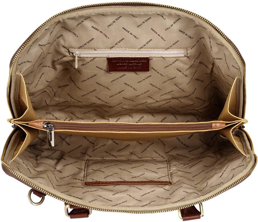 Piké Aktetas echt leer made in italy - Foto 2