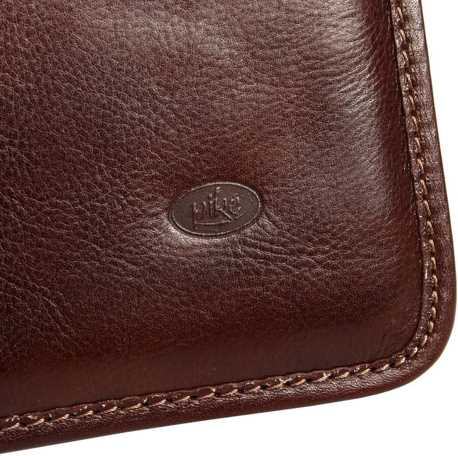 Piké Aktetas echt leer made in italy