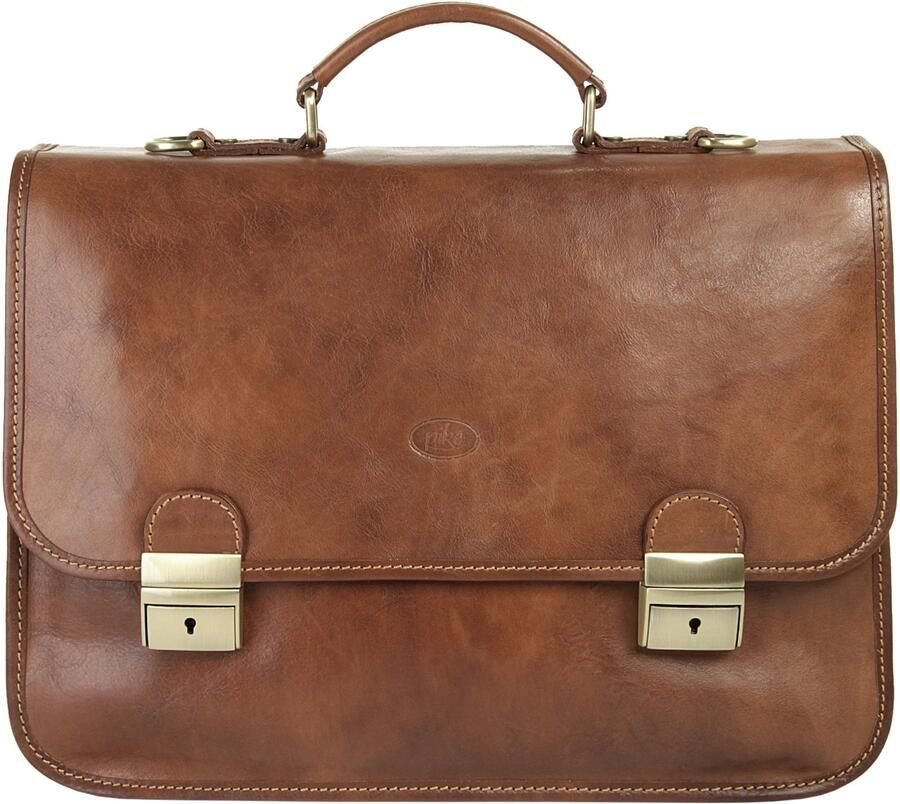 Piké Aktetas echt leer made in italy - Foto 10