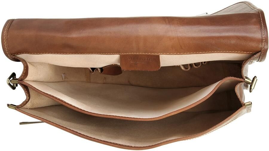 Piké Aktetas echt leer made in italy - Foto 7