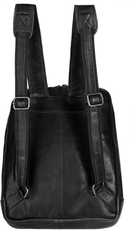 Piké Laptoprugzak echt leer made in italy - Foto 4