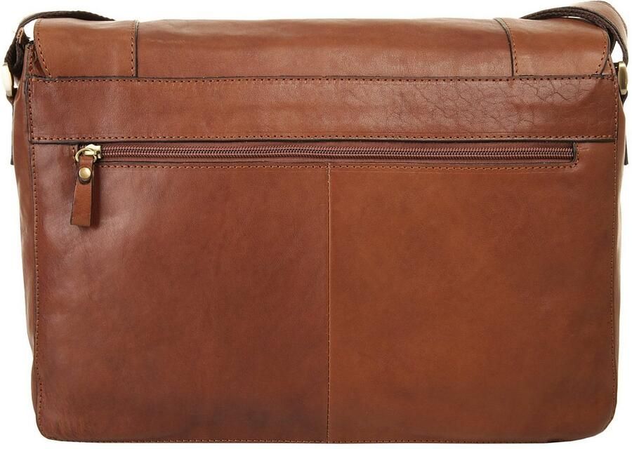 Piké Messenger Bag echt leder - Foto 3