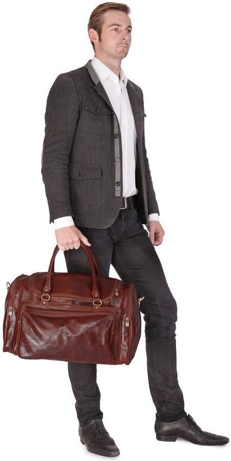 Piké Reistas echt leer made in italy - Foto 5