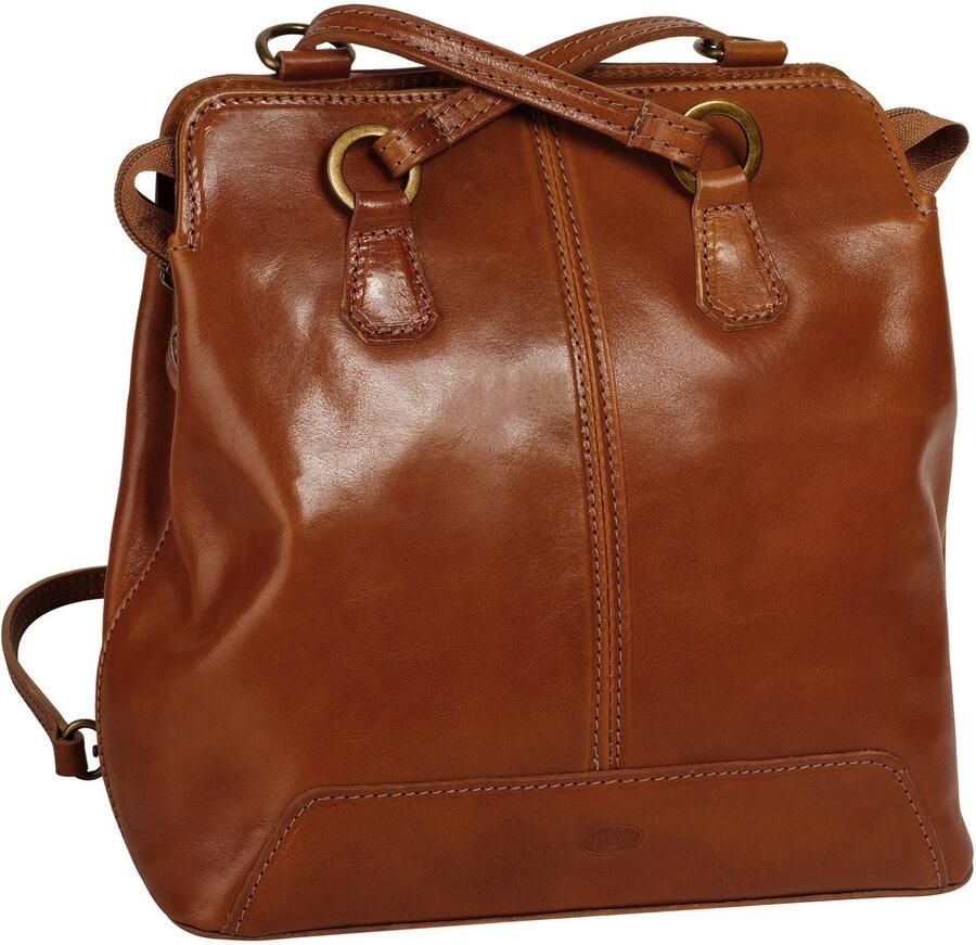 Piké Rugzak echt leer made in italy