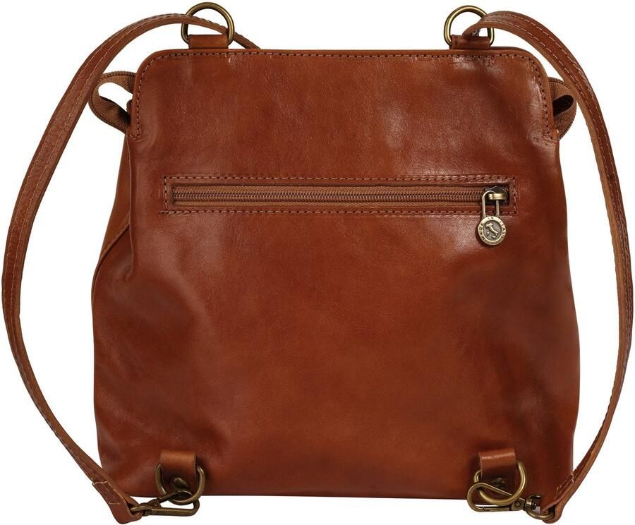 Piké Rugzak echt leer made in italy - Foto 2