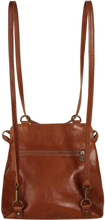 Piké Rugzak echt leer made in italy - Foto 6