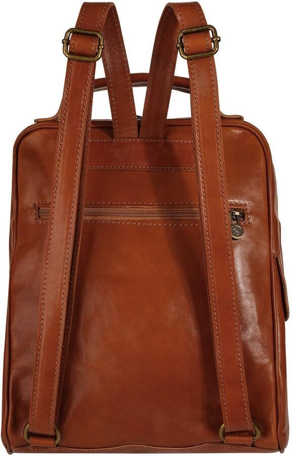 Piké Rugzak echt leer made in italy - Foto 5