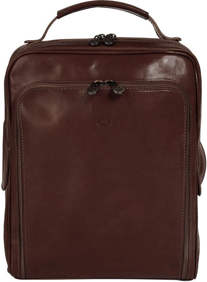 Piké Rugzak echt leer made in italy - Foto 3