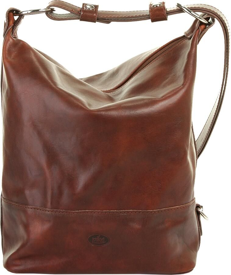 Piké Rugzak echt leer made in italy - Foto 10