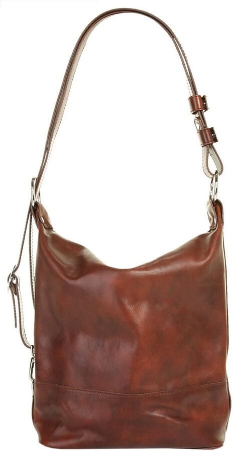 Piké Rugzak echt leer made in italy - Foto 7