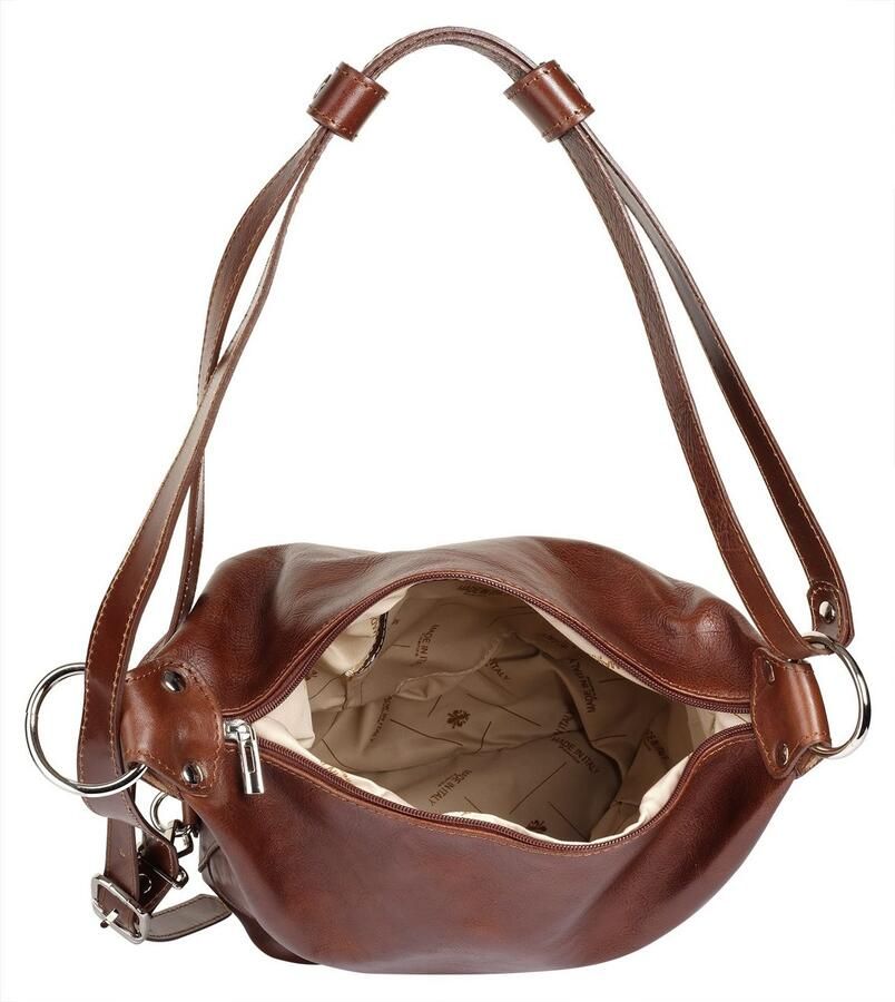 Piké Rugzak echt leer made in italy - Foto 3