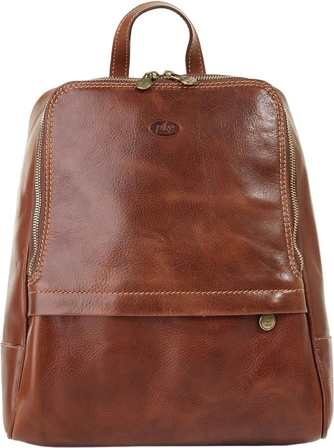 Piké Rugzak echt leer made in italy - Foto 10