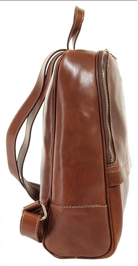 Piké Rugzak echt leer made in italy - Foto 8