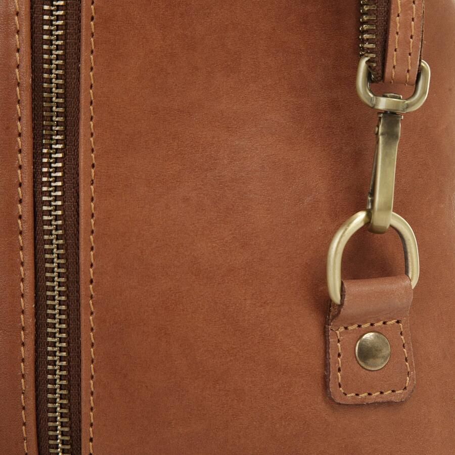 Piké Rugzak echt leer made in italy