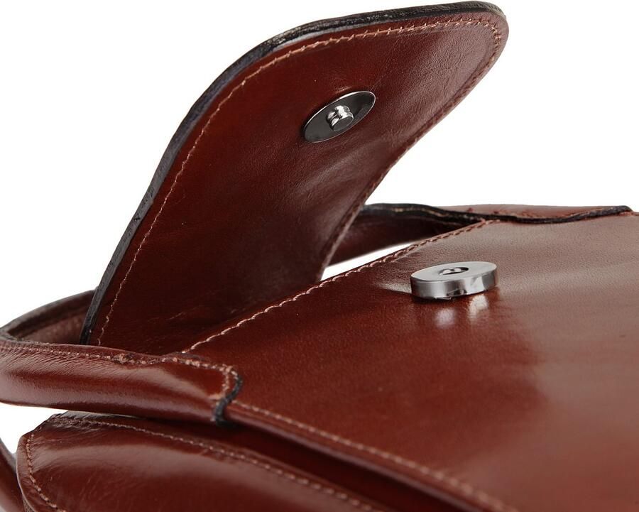 Piké Rugzak Fata Buona echt leer made in italy - Foto 3