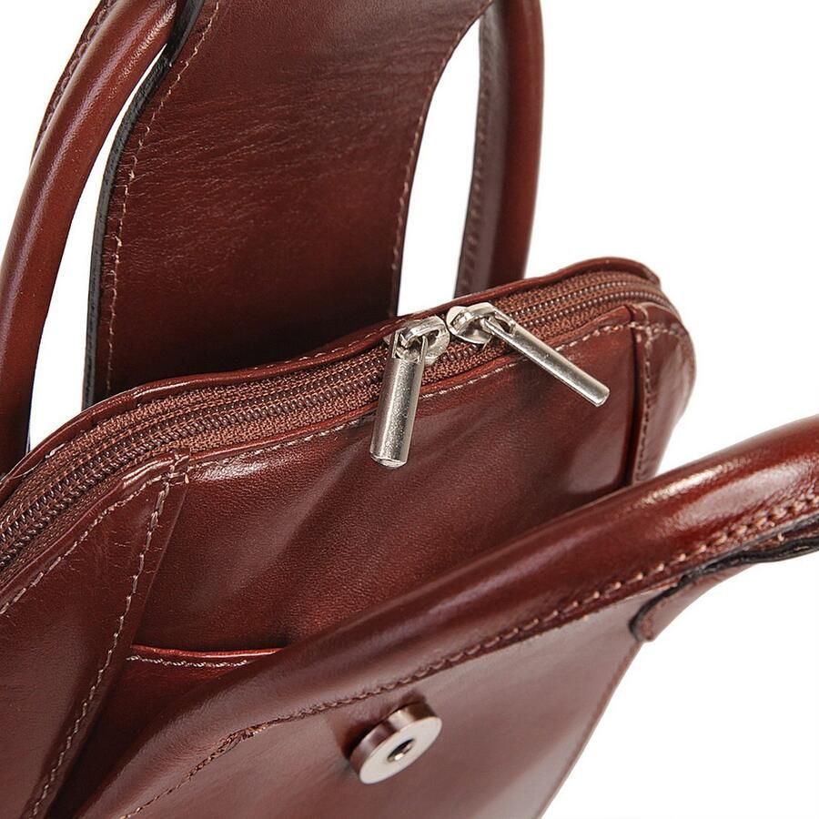 Piké Rugzak Fata Buona echt leer made in italy