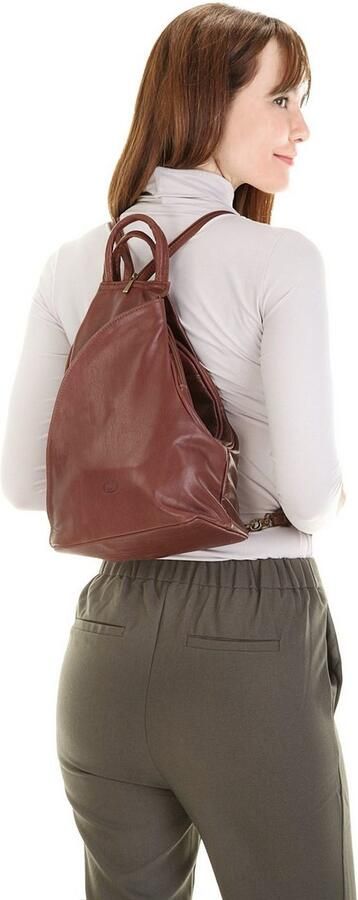 Piké Rugzak Made in Italy echt leer made in italy - Foto 10