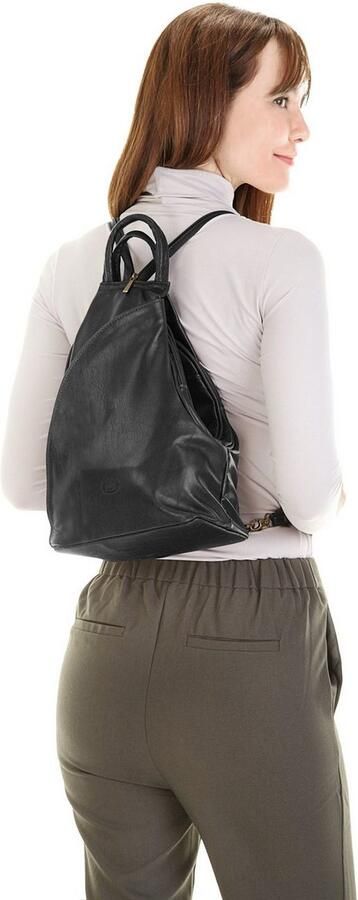 Piké Rugzak Made in Italy echt leer made in italy - Foto 8