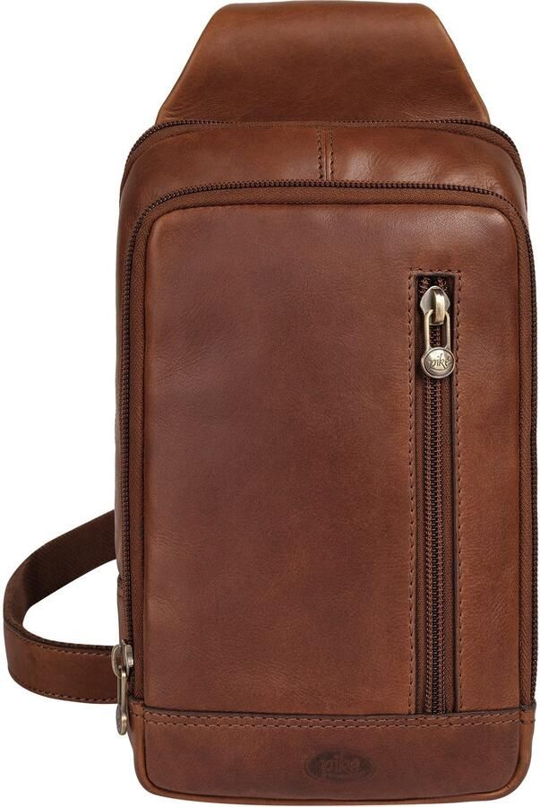 Piké Schoudertas echt leder - Foto 6