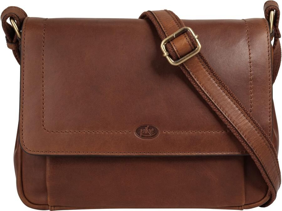 Piké Schoudertas echt leder - Foto 7