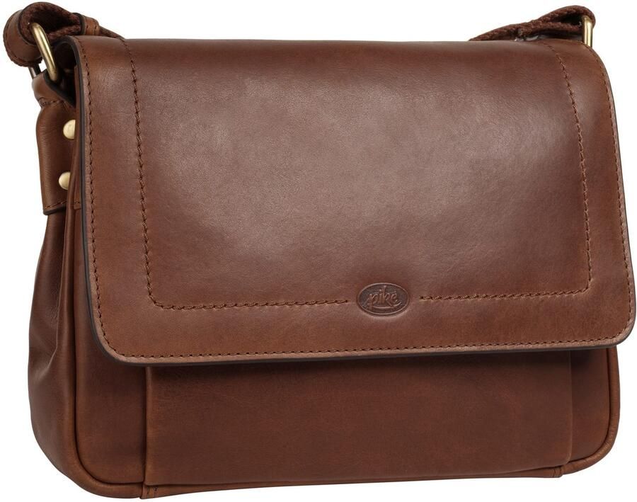 Piké Schoudertas echt leder