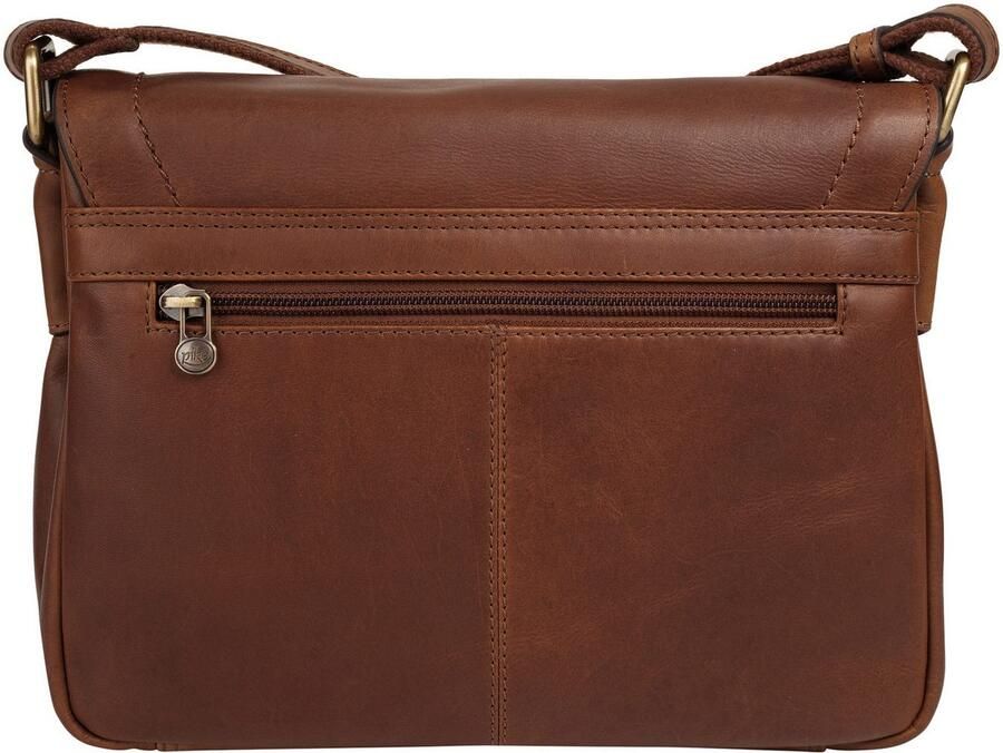 Piké Schoudertas echt leder - Foto 2