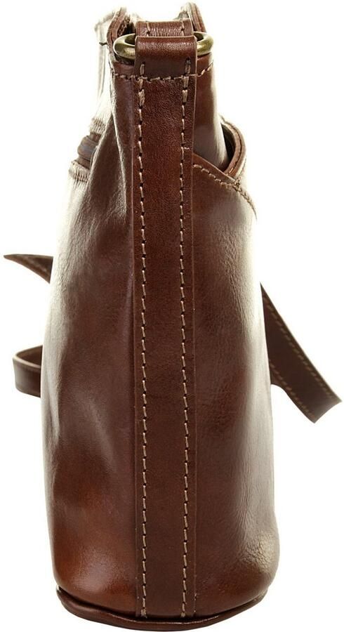 Piké Schoudertas echt leer made in italy - Foto 6