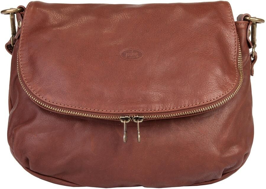 Piké Schoudertas echt leer made in italy - Foto 6